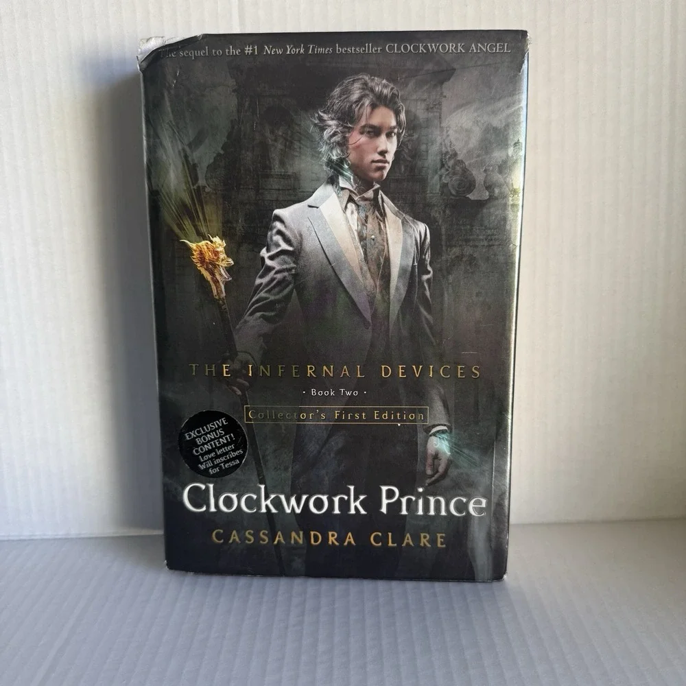 Barnes Noble Bonus Content Clockwork Prince Cassandra Clare 2011 Book HC 1st Ed.